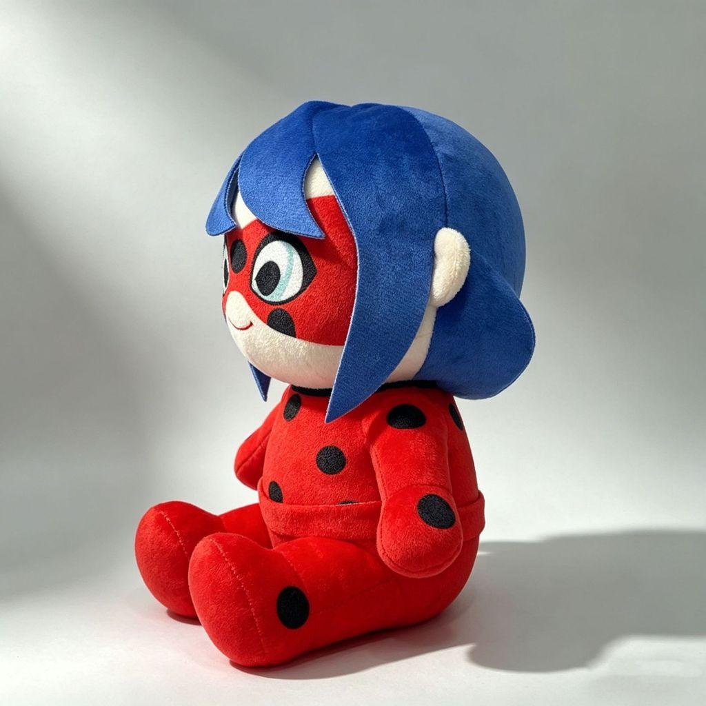 Peluche Miraculous Ladybug con Imbottitura in Cotone PP per Collezionisti e Bambini