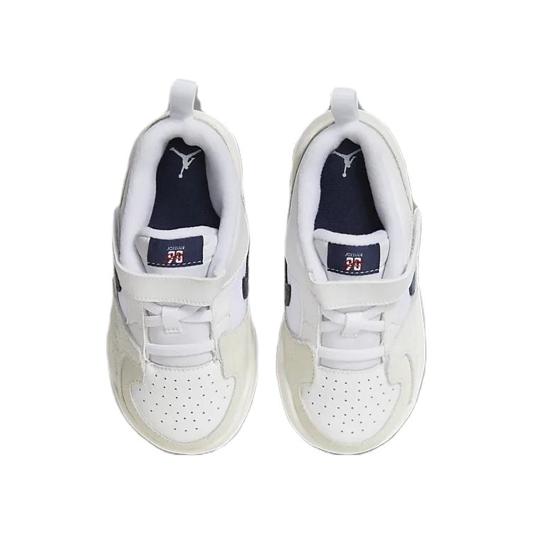 Jordan Stadium 90 Comfortable Lightweight Non-Slip Low-Top Walking Shoes Baby sneaker White Gray DX4396-146