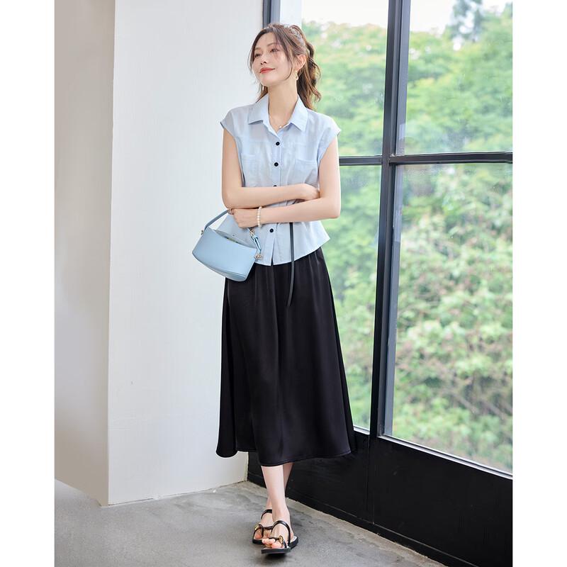 TERRE BLEUE Women's Summer Skirt Set