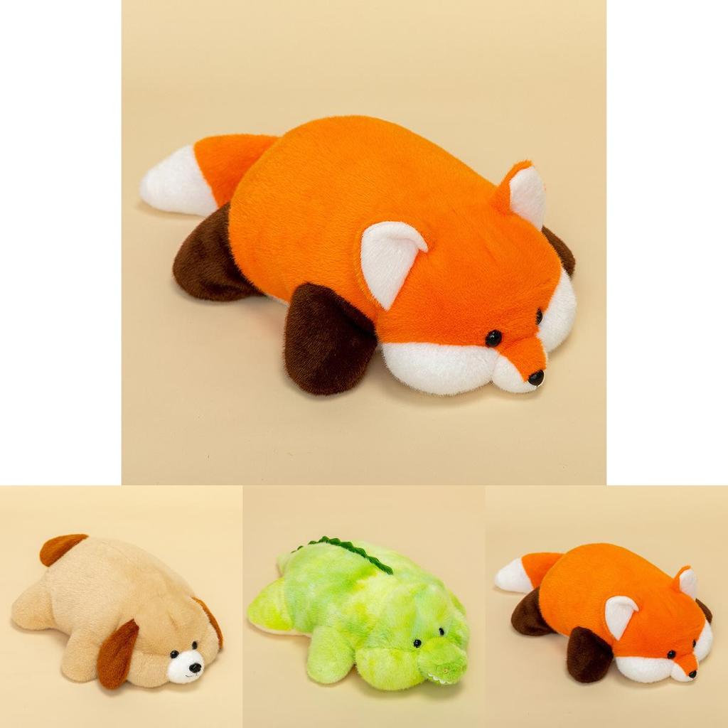 Cartoon Koala Fox Crocodile Plush Hug Pillow For Kids And Teens