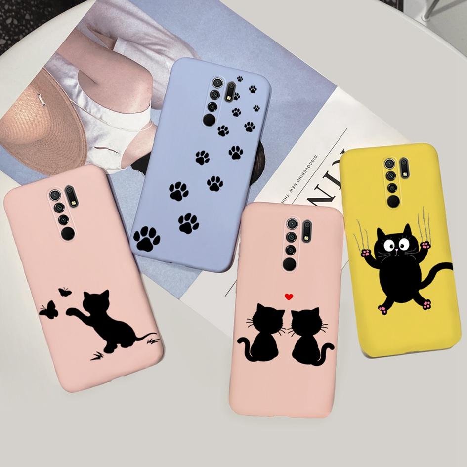 For Xiaomi Redmi 9 Case Silicone Daisy Cactus Phone Back Cover For Redmi 9 Prime Soft Case For Xiaomi Poco M2 M 2 Reloaded Coque