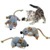Compact Design Cat Plush Mouse Toy Stuffed Mouse Plush Mice Playthings Cat Chew Toy  Indoor Cat
