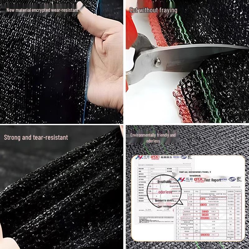 Thickened Encrypted Outdoor Sun Net for Vegetable Fields and Greenhouses