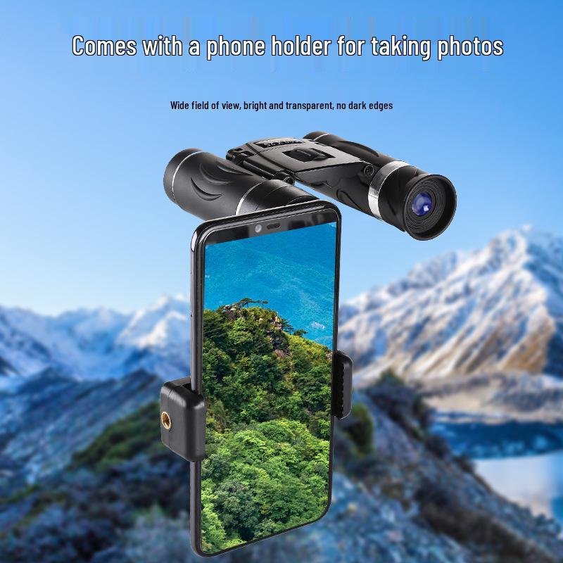 HD 500X25 High Magnification Portable Mini Binoculars for Outdoor Photography