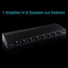 1 In 8 Out Passive Amplifiers Speaker Selector Switcher Sound Switching Distributor Comparator Sound Quality Without Los