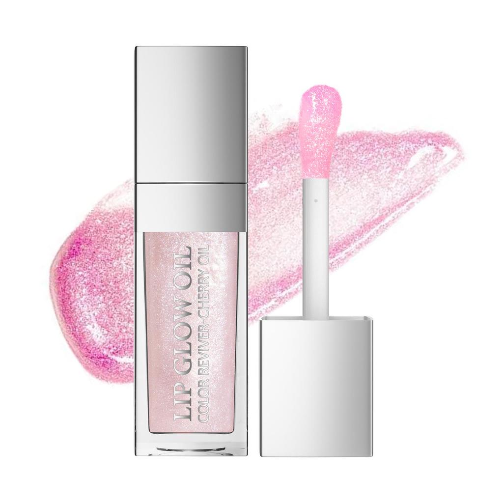 Hellokiss Color-Changing Lip Balm & Gloss Combo: Moisturizing, Transparent, Plumping Formula.