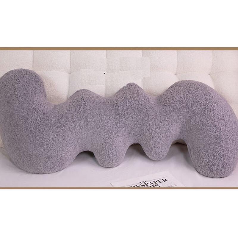 Wavy Long Bolster Pillow for Home & Car