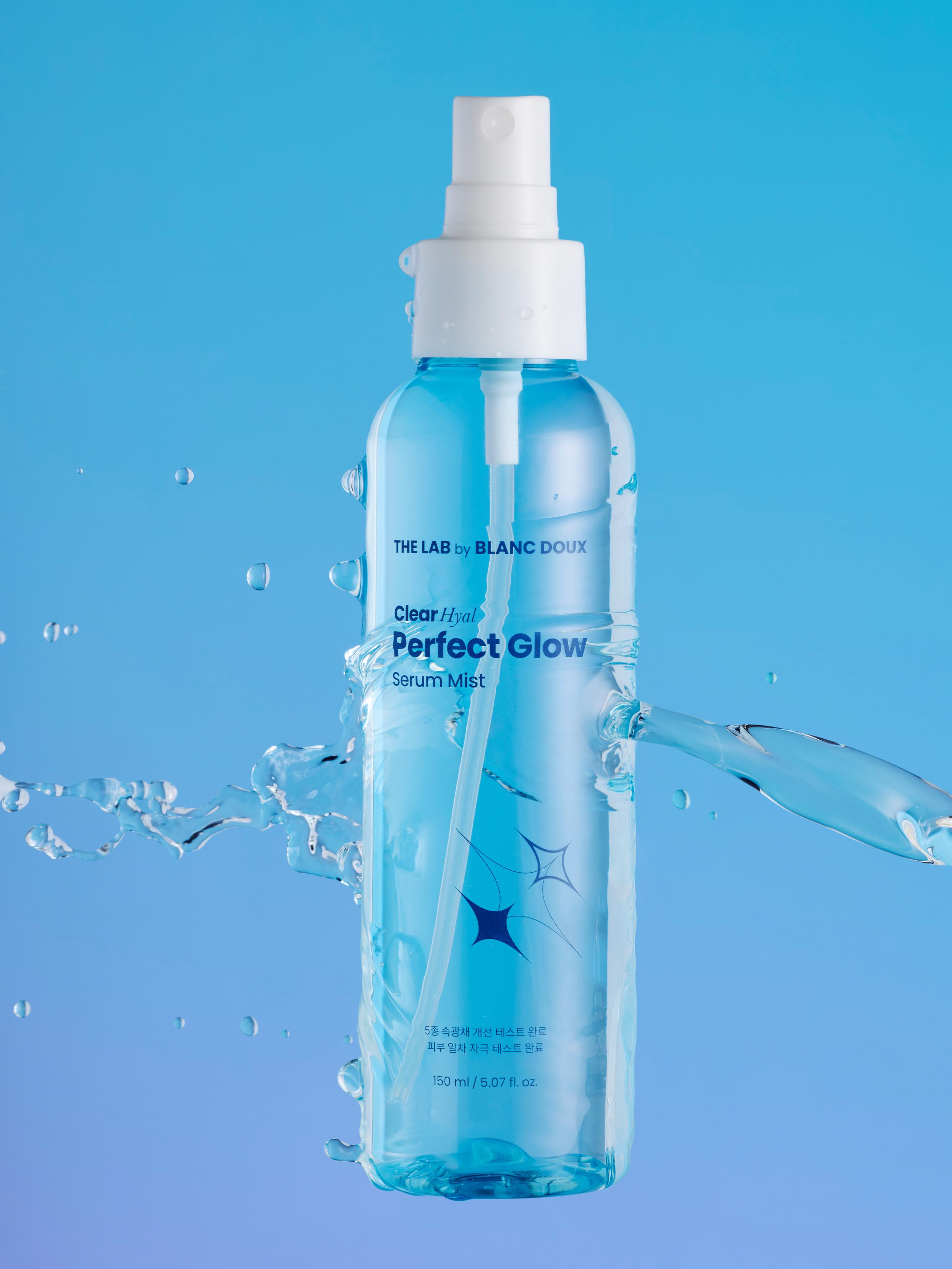 The Lab by Blanc Doux Очищающий гиалуроновый сыворотка-мист Glow 150 мл 1ea