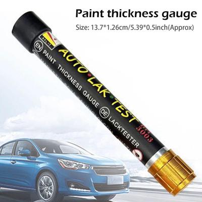 1 Stück Autolackdickenmessgerät Messgerät Autolack Autos Lack Unfallcheck Test Lacktester mit magnetischer Spitze Skala