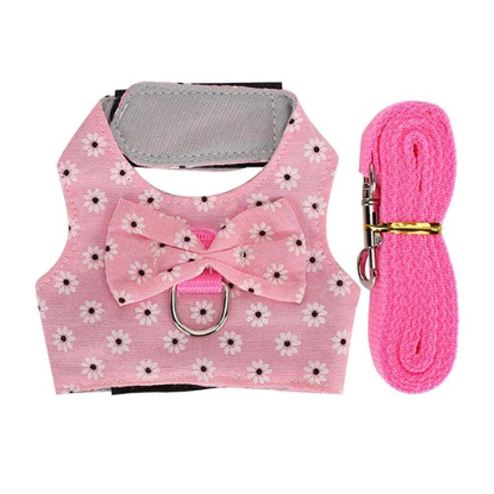 Stretchy Prevent Escape Ferrets Guinea Pig Rabbit Harness Rabbit Leash Bunny Leash Rabbit Vest