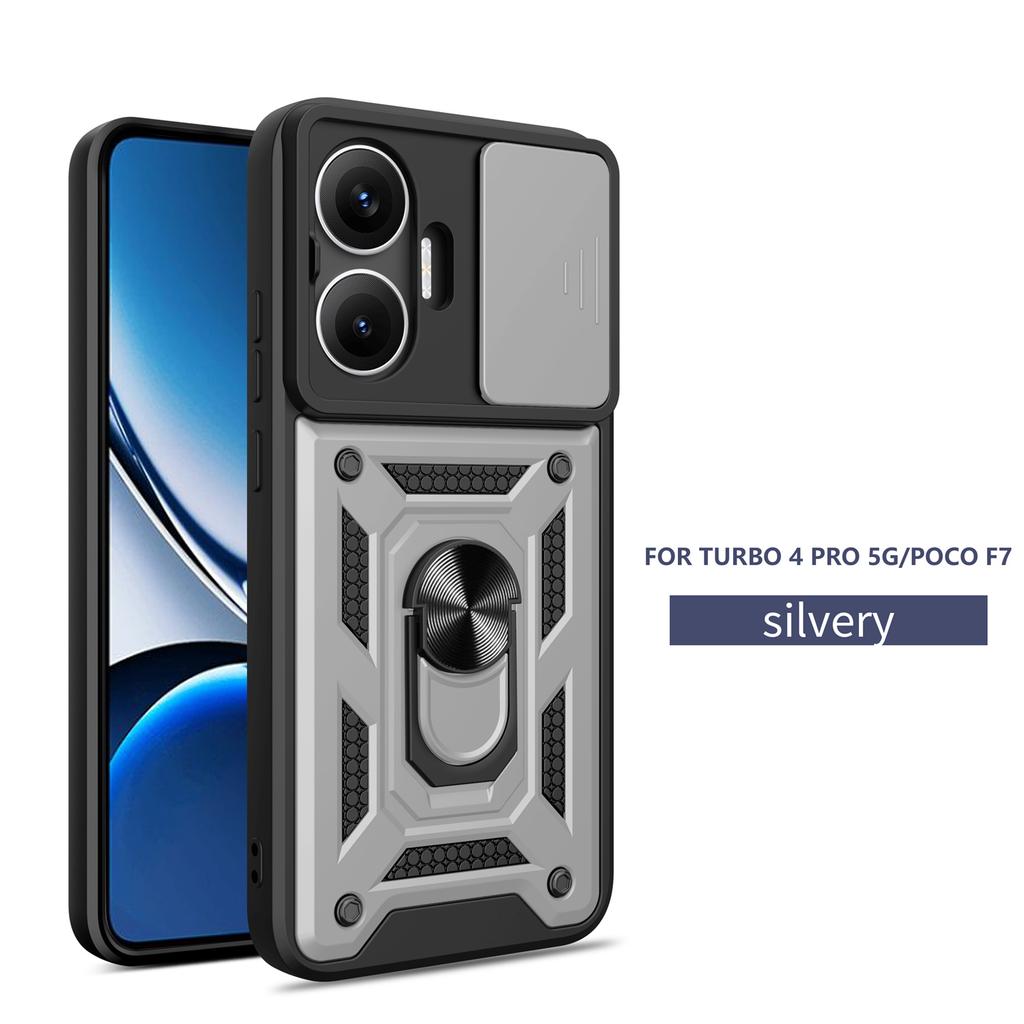 Shockproof Armor Case For POCO F7 bracket Rotating bracket 360° Car Holder Phone Cover For POCO F7 Camera Lens Protection Fundas