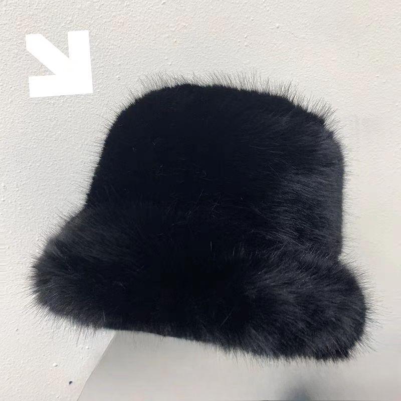 Natural Winter Hats Women   Knit Beanie Hat Balaclava Lady Winter Snow Cap Luxury