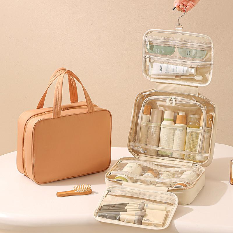 Travel Hanging Organizer With Multiuse Polyester Material For Packing And Cosmetic Storage In Suitcases