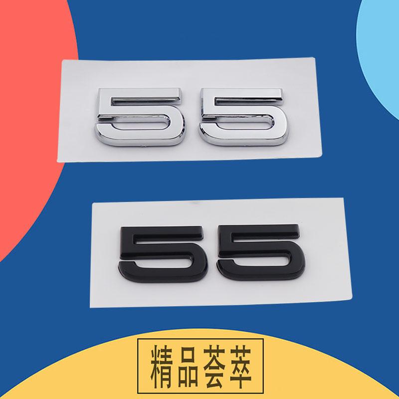 Adesivo Logo 3D 30 35 40 45 50 55 TFSI Emblema Paraurti Posteriore Auto Bagagliaio Posteriore Accessori