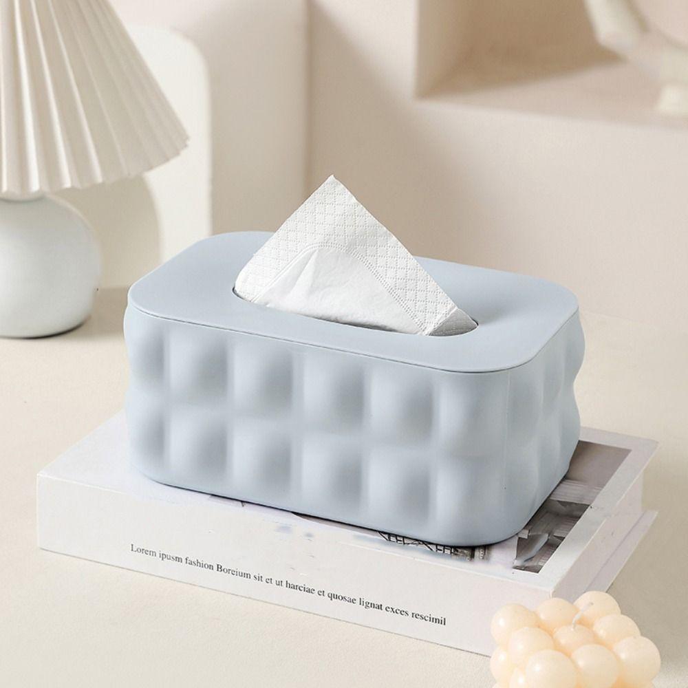 With Cover Napkin Box Simplicity Paper Storage Holder Toilet Tissue Box  Home Use