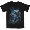 Camiseta Póster de Película Alien Vs Predator Clásico Ciencia Ficción Terror Icónico Xenomorfo Yautja Batalla Camiseta Gráfica Algodón Streetwear