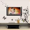 (Nikita) Lodówka motyl kwiat winorośli naklejki ścienne naklejki meble kuchenne wystrój