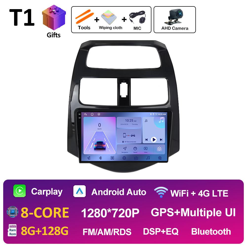 Intelligent System GPS Navigation For Chevrolet Spark Beat Matiz Creative 2009 2010 2011 - 2016 Cooling fan Android Auto No 2din