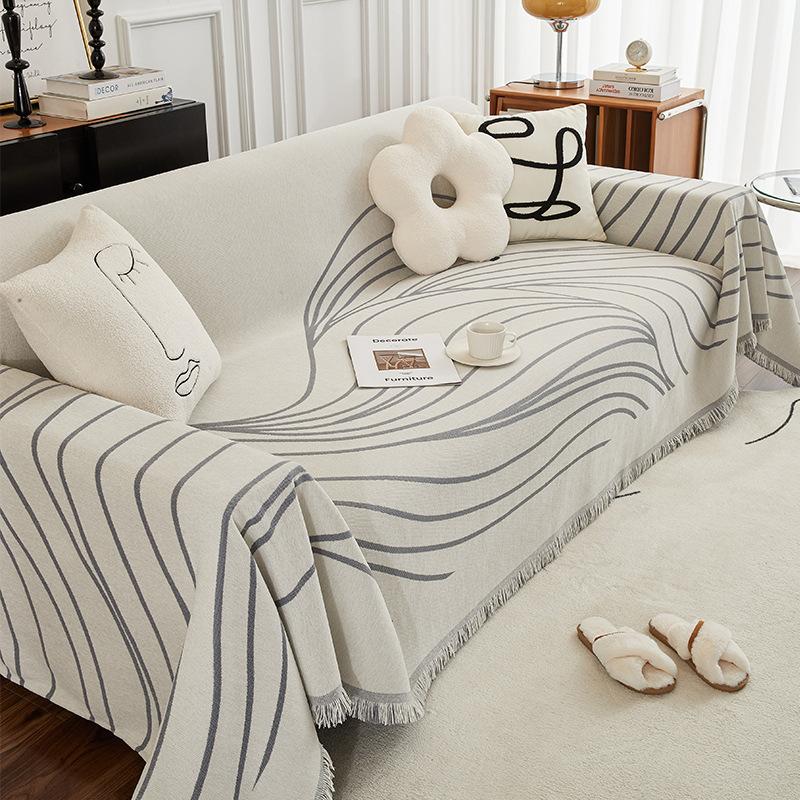 Thick Sofa Protector Soft Pet Friendly Multifunction Sofa Towel Easy-Care Sofa Cover For Living Room Sofa