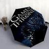 1pc Game of Thrones Automatic Folding Umbrella - Compact 8-Rib Design, Durable Plastic & Iron1309L