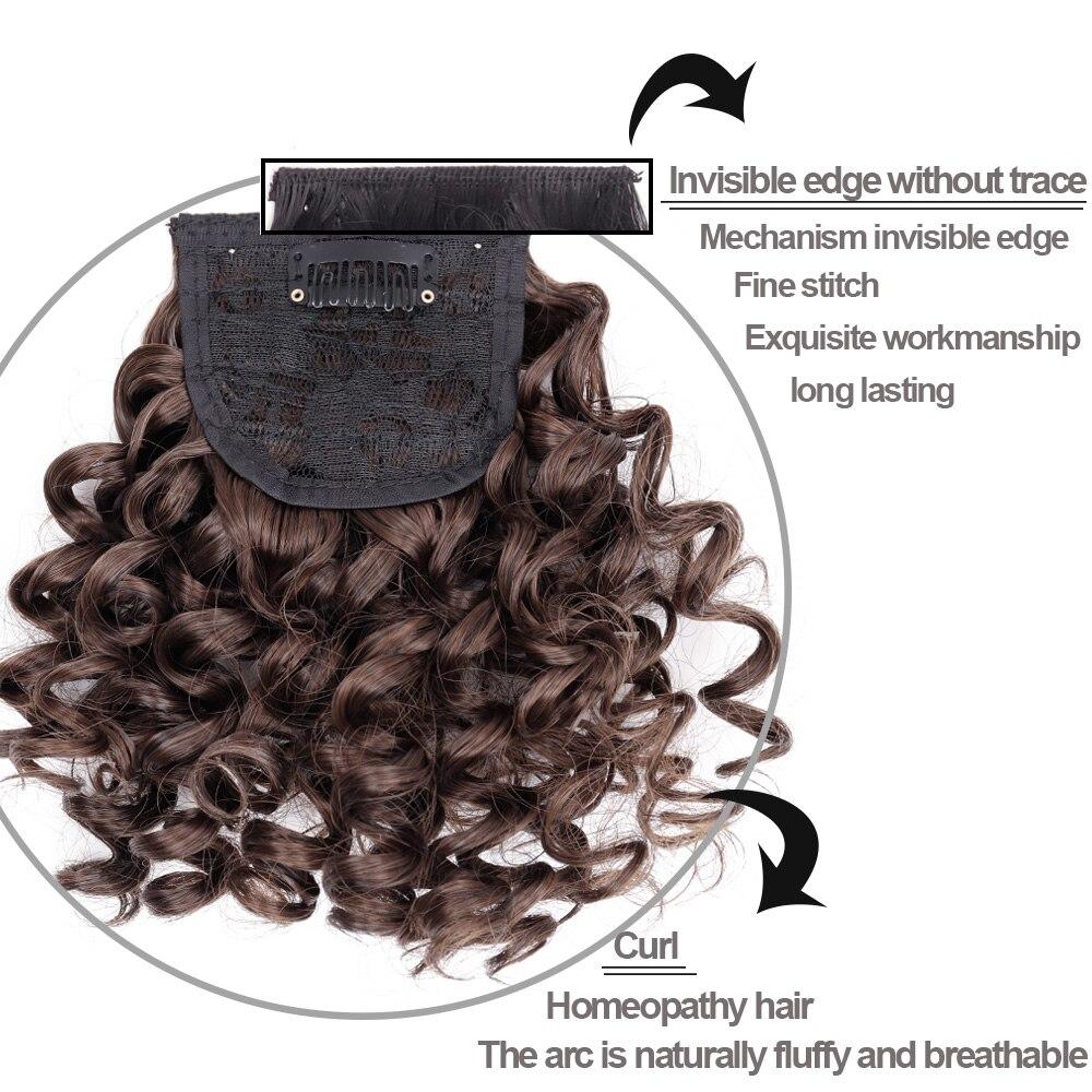 LISI HAIR Edge Wig Ladies Synthetic Artificial Short Hairpin Bangs Hair Extension Piece For Hair Top Natural Hair Extension
