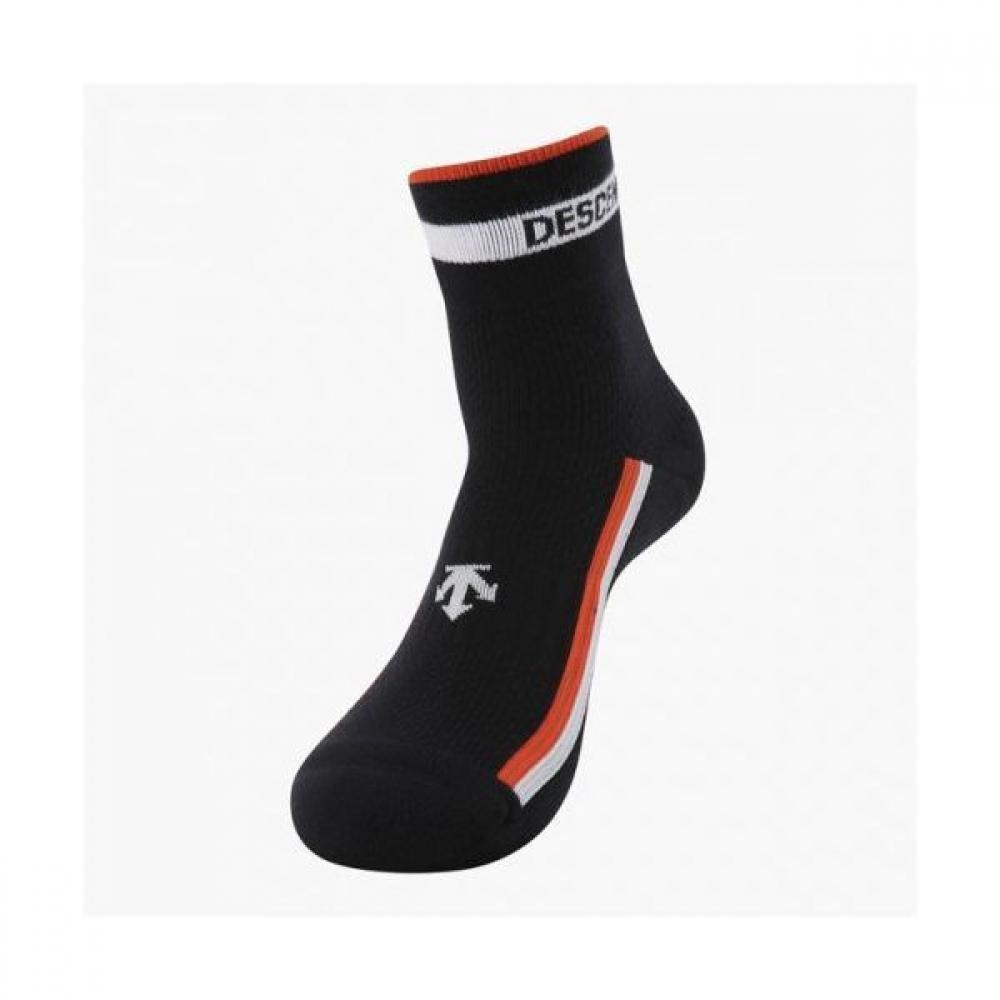 

Носки DeScente Golf Men S One Point Mid Neck BLKGBLACK/FR
