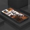 Hülle für Xiaomi Redmi Note 9 10 11 12 Pro 11s 13 14 Pro Plus 10S 12s 9S 7 8 Schwarz Weiche Handyhülle Pferd Tier