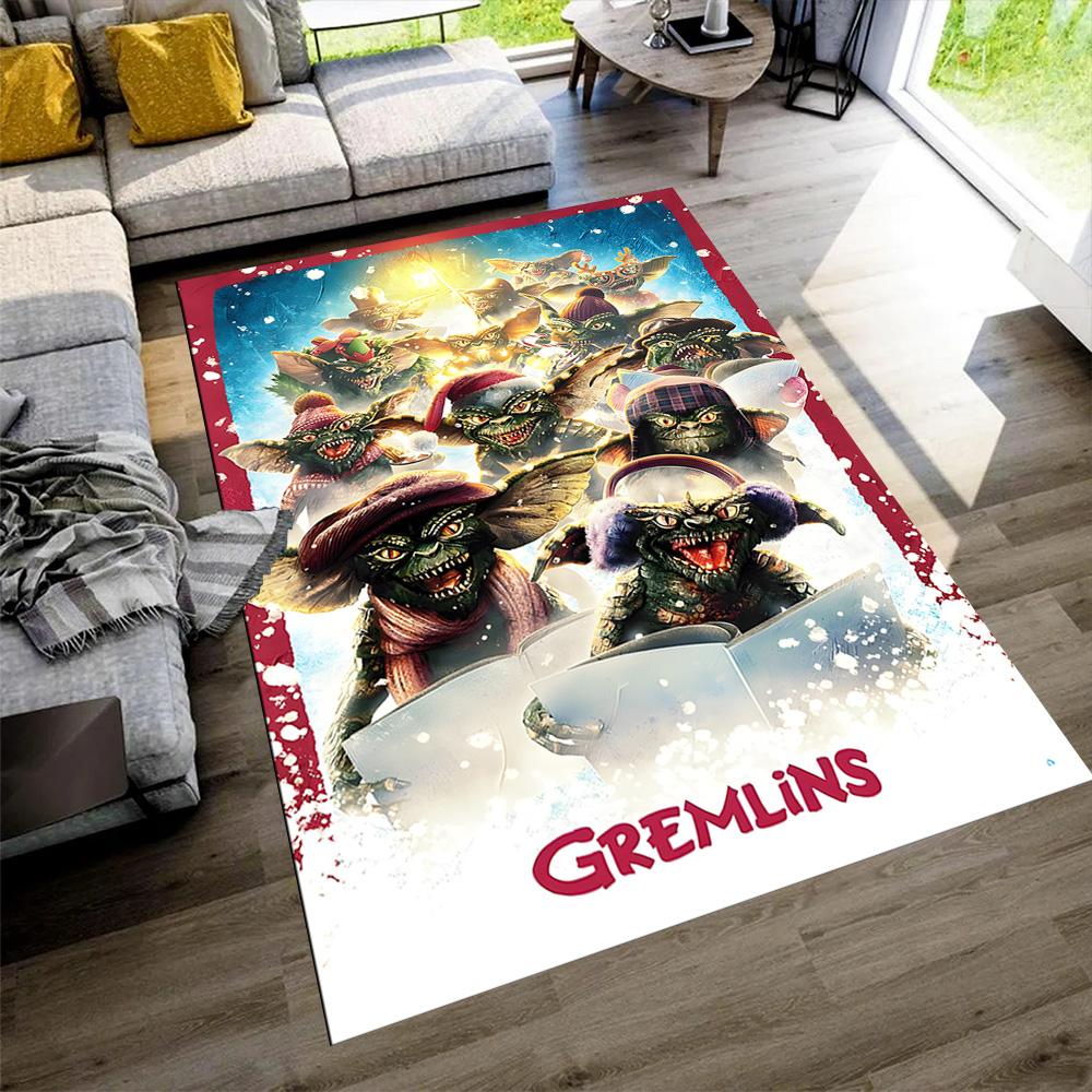 Gremlins Midnight Mayhem Area Rug Design for Outdoor Game Room Hallway Decorate room Anti-slip Rug Decorate Offices