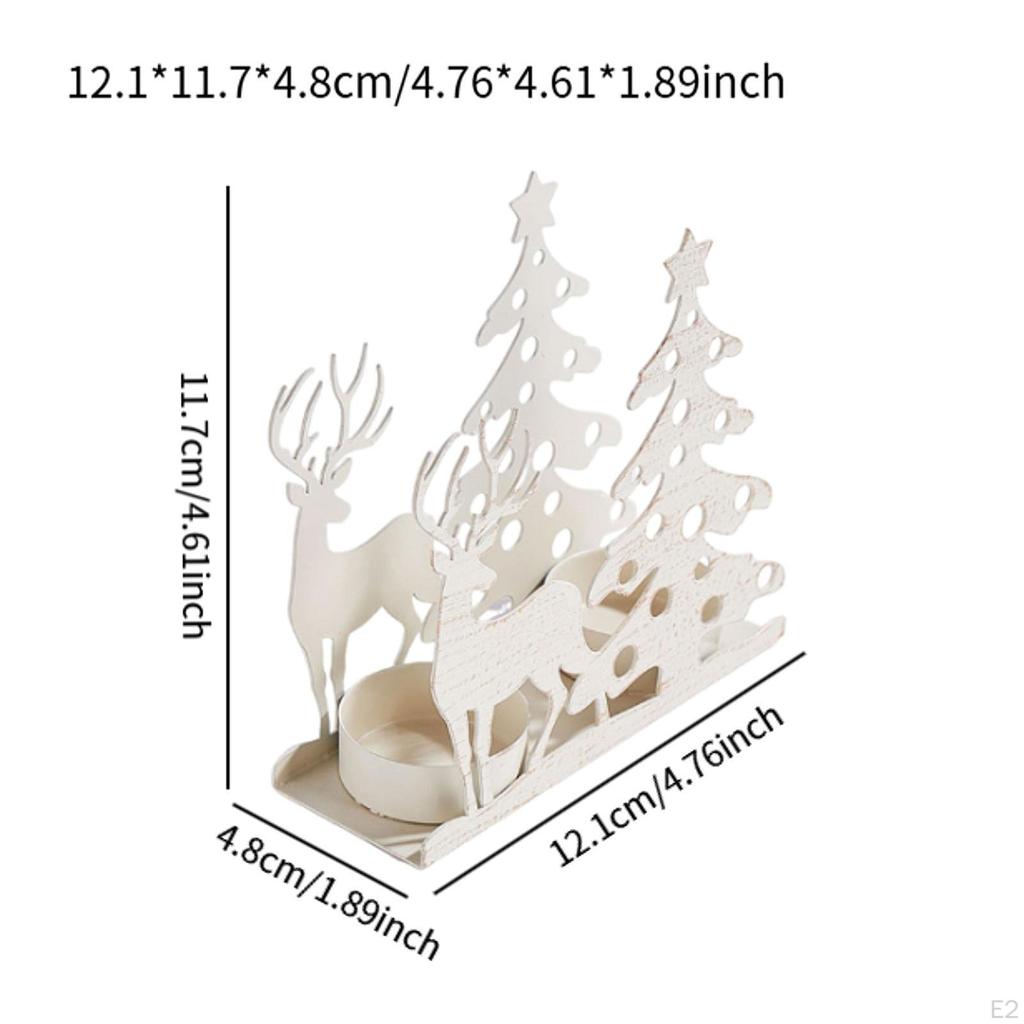 Kerzenhalter für Weihnachten Kandelaber Ausstellungsständer Feiern und Geschenke