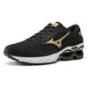 Mizuno Creation 22 Cushioning Stability Fabric Synthetic Leather Shock Absorption Durable Breathable Low Top Running Shoes Men sneaker J1GC210150