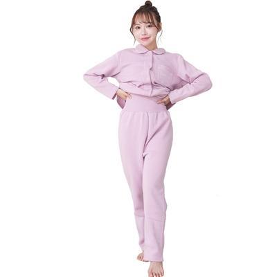 Od Sleep Warmth Pyžamo s břišním zábalem pro zimní domácí oblečení a teplá flanelová látka pro chladné dlouhé rukávy Top a Spodní díl Luanna Jena Rose