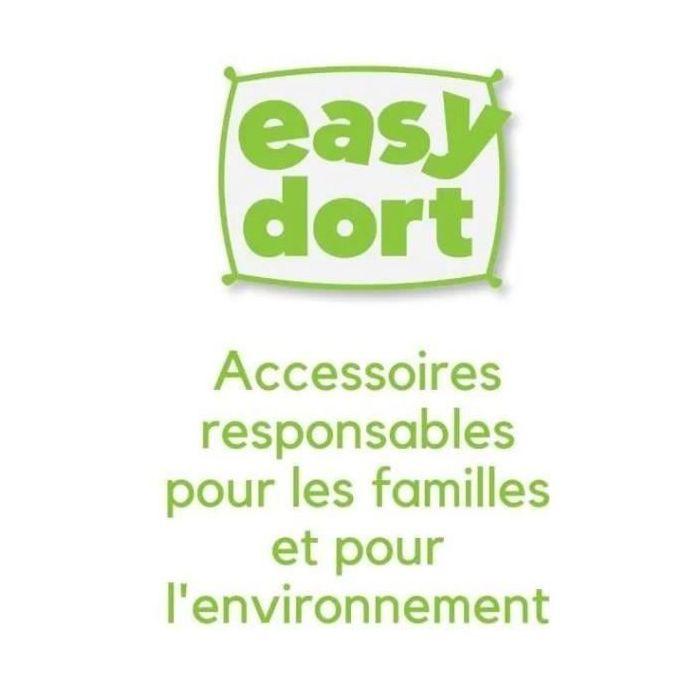 Housses Matelas à Langer en Coton Bio - EASY DORT - Lot de 3 - Extensible - Noisette