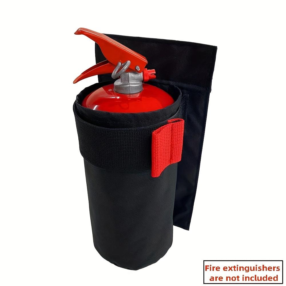 1pc Oxford Fabric Car Fire Extinguisher Organizer - Durable Trunk Storage Bag & Seat Back Holder, for Fire Extinguisher Storage