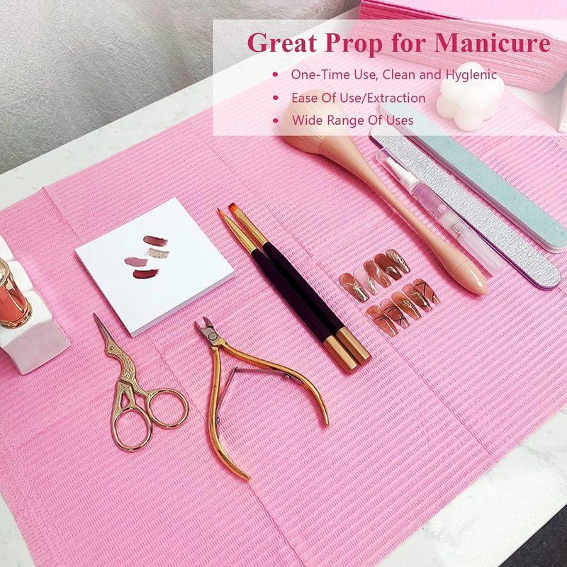 20pcs/lot Nail Art Table Mat Disposable Tattoo Clean Pad for Nails Waterproof Tablecloths Manicure Tools Tattoo Accessories Nail