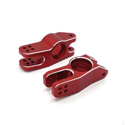2 Pieces Rear Cups with Mounting Holes Aluminum RC Parts Solid and Sturdy