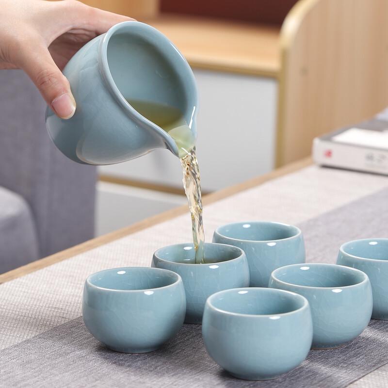 DARUNYAO Japanese Style Ceramic Gongfu Tea Set
