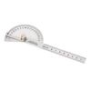Angle Protractor Stainless Steel Portable Adjustable 0 to 180 Degree Angle Ruler Finder Angle Measure Tool with 10cm