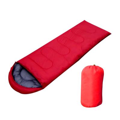 Camping-Schlafsack mit Kapuze im Umschlagstil, angenehm warm für Rucksackreisen, Reisen im Freien
