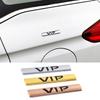 Car VIP Metal Car Sticker New Teana Duke VIP Word Logo Car Logo Tail Logo Side Label Fender Body Scratch Sticker