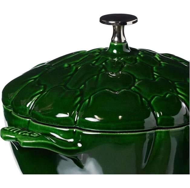 Кокотница Zwilling Staub артишок 22 см базилик зелёный 3 л (40501-094-0)