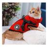 Cross-Border Traction Chest Winter Dog Coat: Thickened Cotton Puppy Vest for Snowy Days