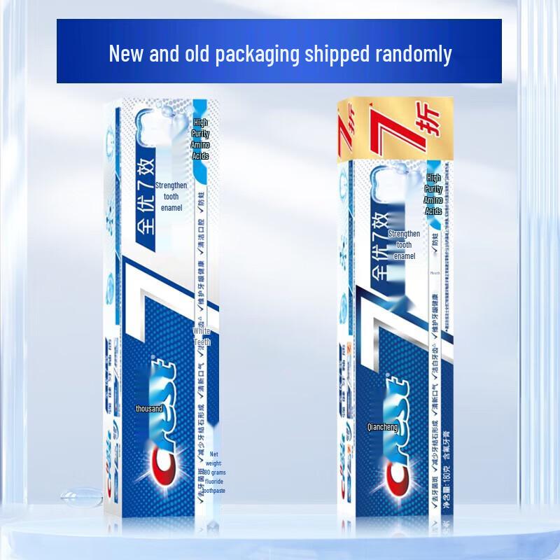 Crest All-in-One 7 Benefits Fluoride Toothpaste