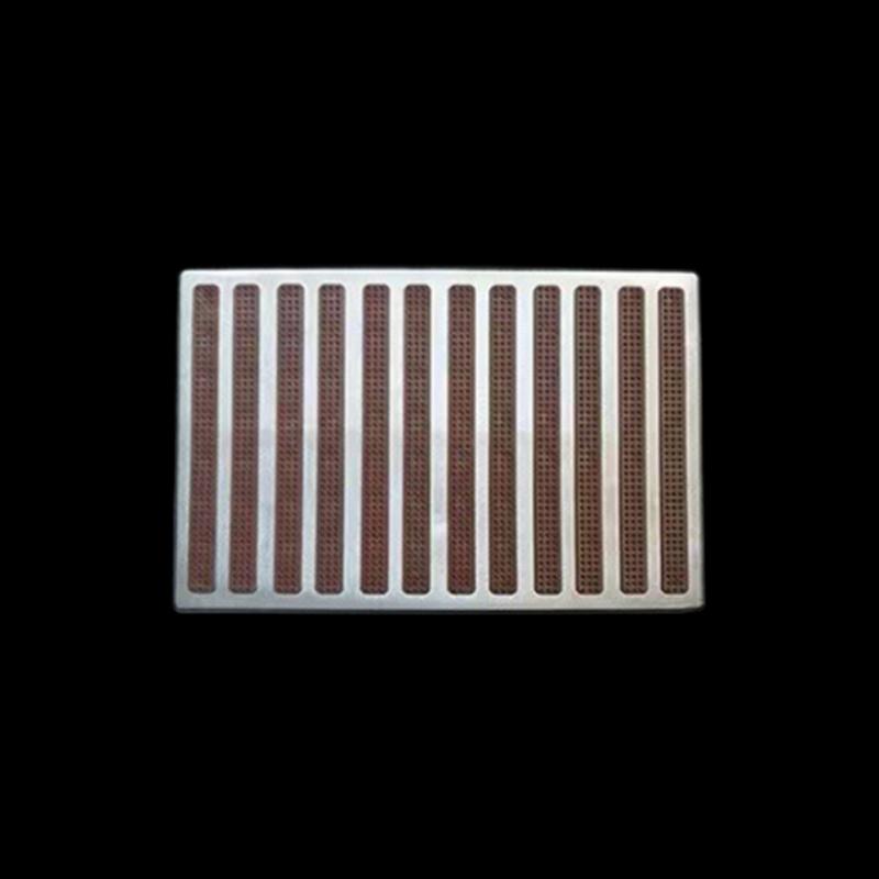 Podložka pod pedál auta Univerzální Auto Auto Podlahová Koberec Podložka Záplata Protiskluzová Ocelová Deska 23.5X16Cm Pro Autokoberce s Hedvábným Kruhem