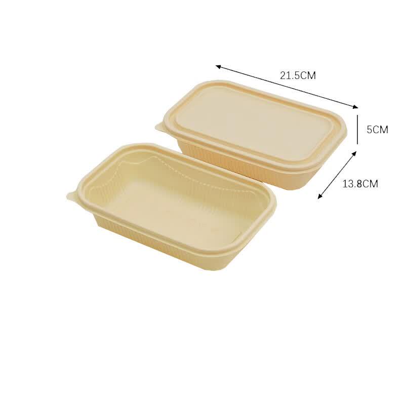Biodegradable Corn Starch Takeaway Containers