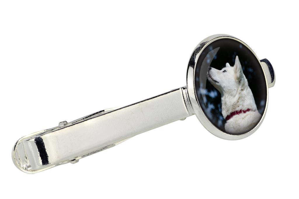 Akita, Akita Inu - cufflinks and tie with your photo, a suit decoration, men's jewelry from the Art-Dog brand.