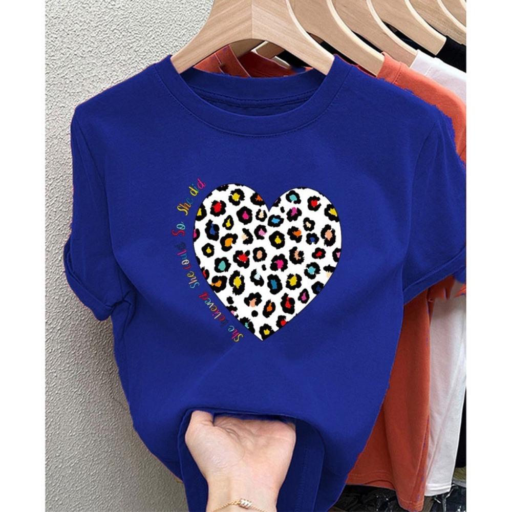 

Летняя новая футболка женская с коротким рукавом свободная ретро футболка простая свободная женская 4XL