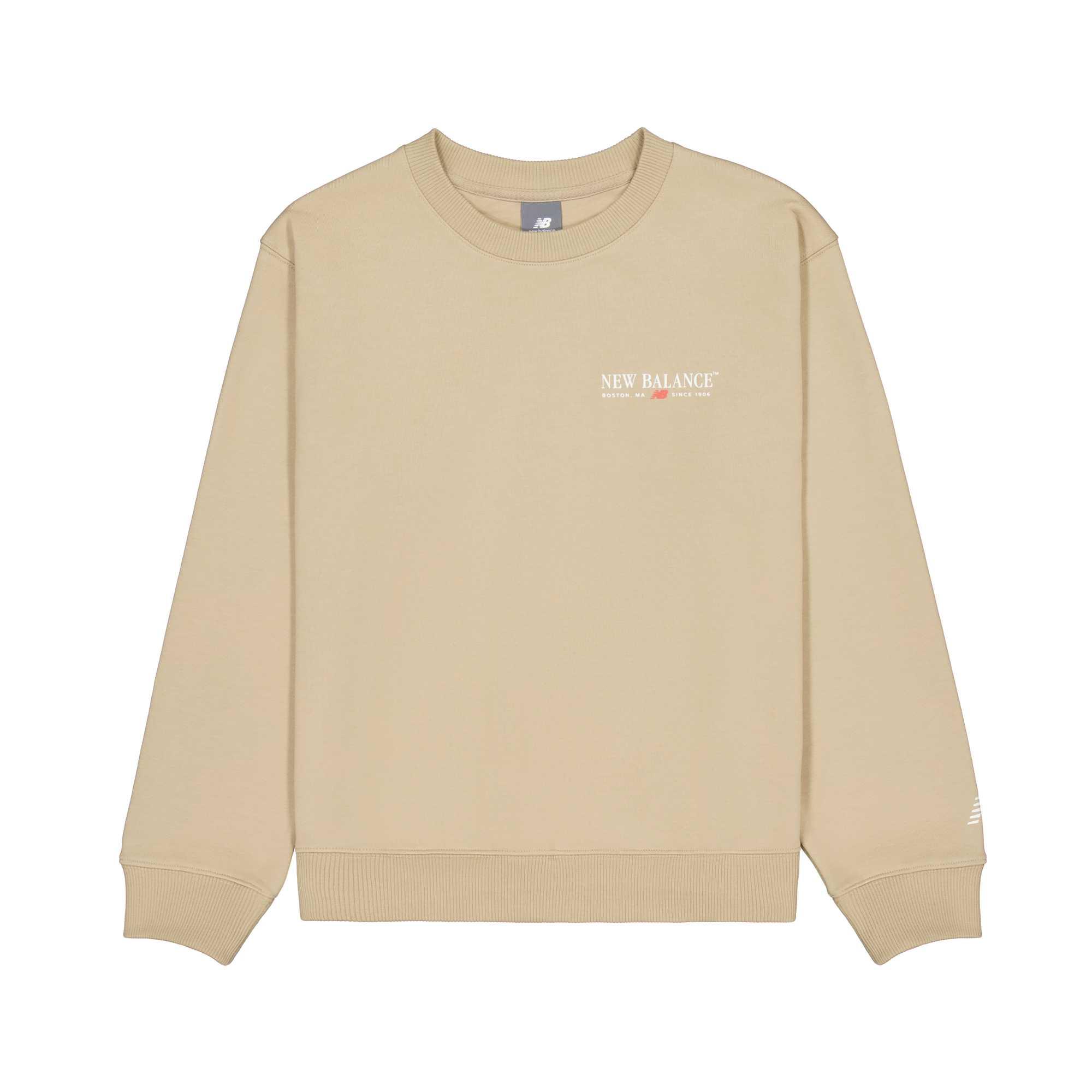 New Balance Sweatshirt Women s Woody Brown AWT51372 L