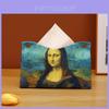 Leather Tissue Box For Home And Car With Design And Elegant Artistic Finish