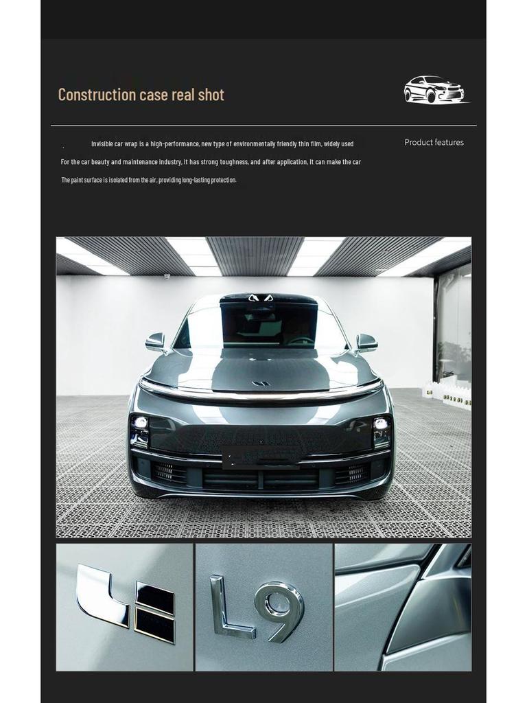 Applicable Ideal TPU Car Wrap L9 L8 L7 ONE - Full Invisible Surface Protection Film