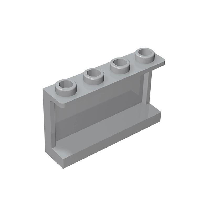 10pcs MOC 14718 Panel 1x4x2 with Side Supports Hollow Studs Building Blocks Bricks DIY Compatible Assemble House Particles Toys